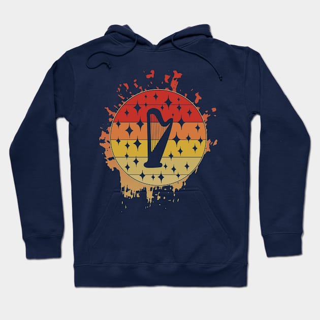 musicians interested harpist cultures celebrating matching dad Hoodie by greatnessprint